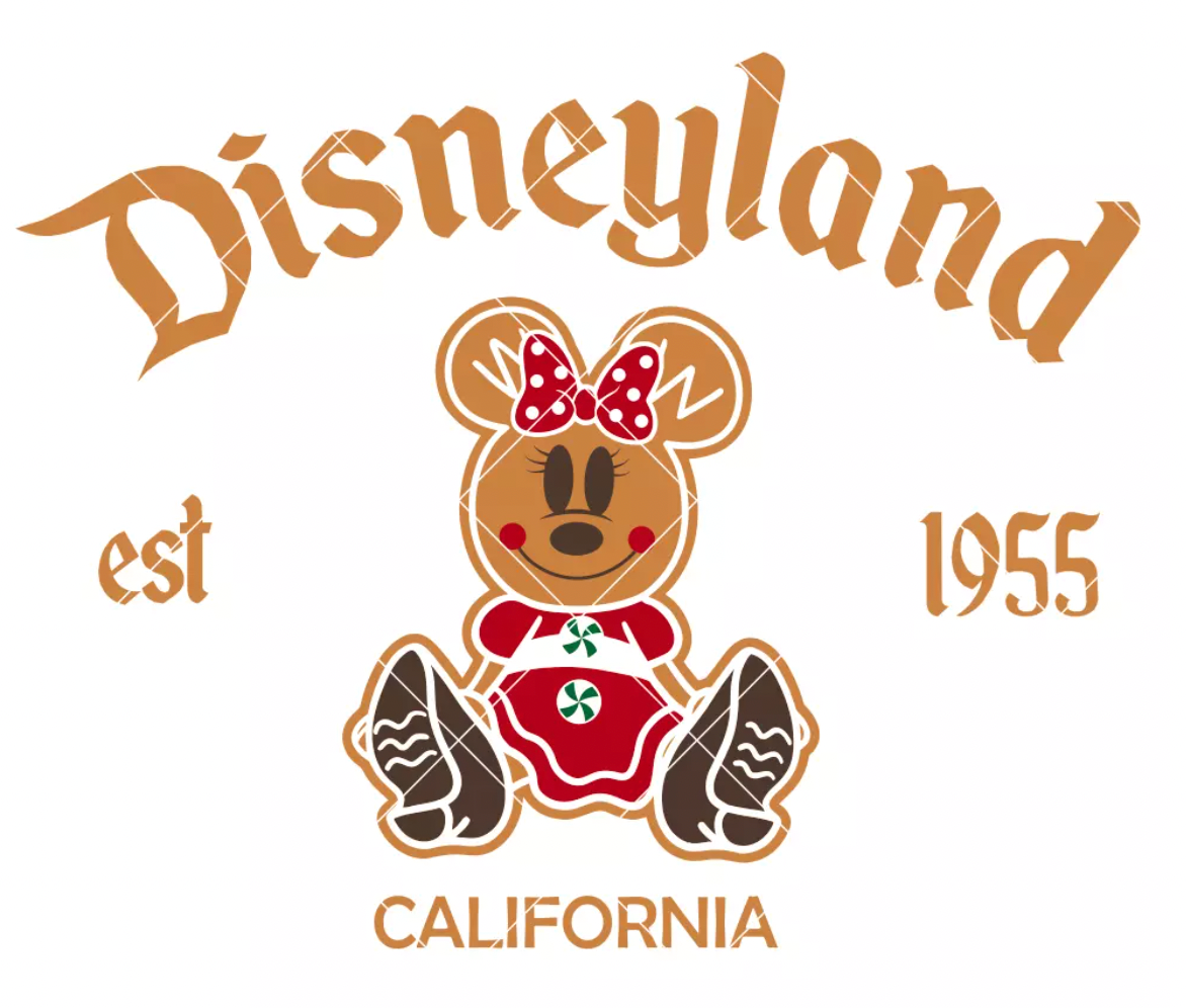 Minnie Gingerbread Disneyland