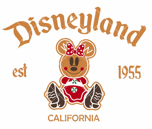 Minnie Gingerbread Disneyland