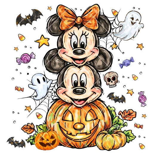 Mickey & Minnie Pumpkin