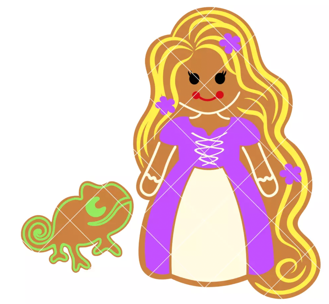 Rapunzel Gingerbread