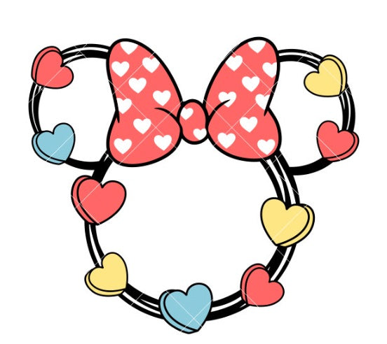 Candy Hearts Minnie
