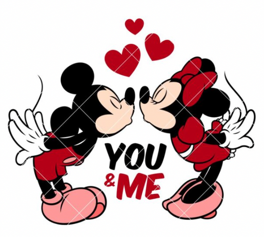 You & Me Mickey and Minnie