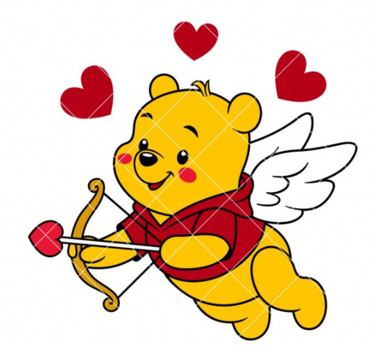 Winnie The Pooh Cupid