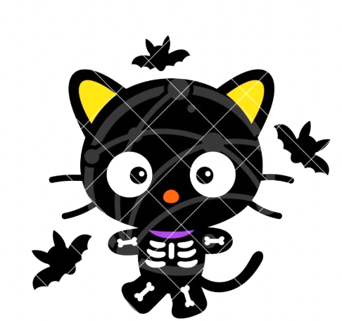 HK Chococat Skeleton