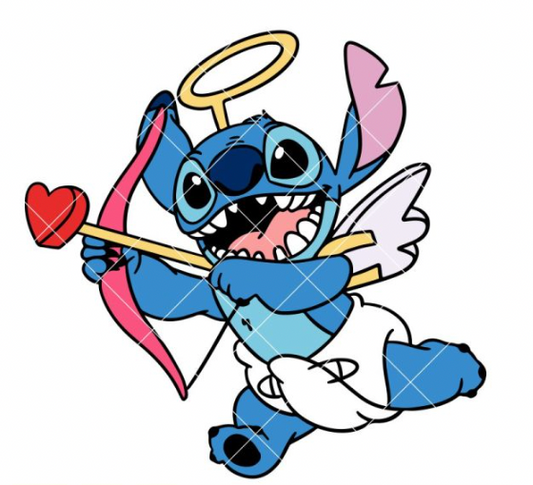 V-Day Stitch Cupid
