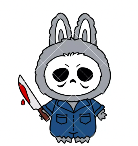 Labubu Michael Myers