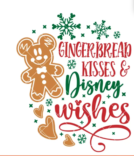 Gingerbread Kisses Mickey