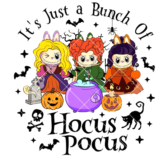 It's Just a Bunch Of Hocus Pocus Labubu