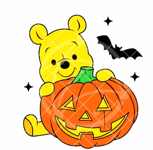 Pooh Bear Pumpkin